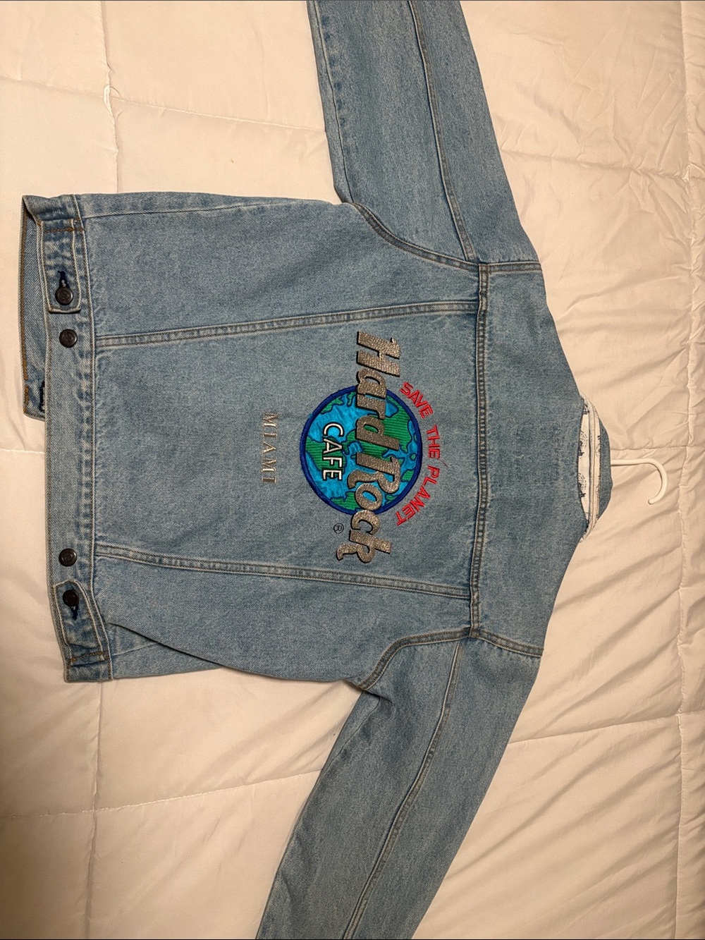 Hard Rock Miami Vintage Denim Jacket